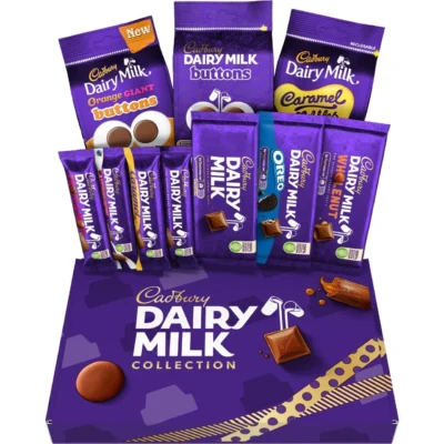 Cadbury Dairy Milk Big Night In Deluxe Hamper Includes 10 Assorted Chocolate